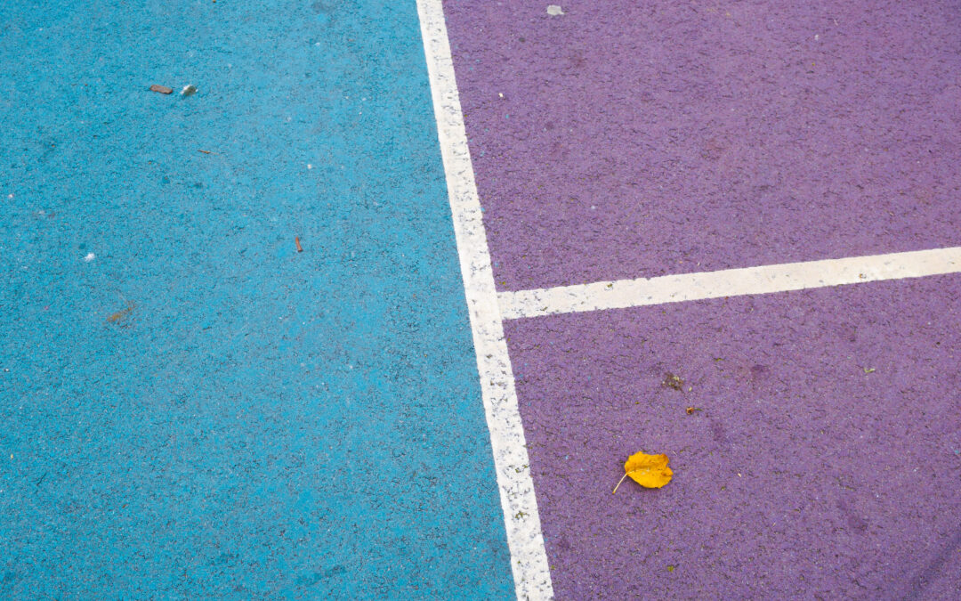 Tennisplatz auf der Anlage des TV Rot-Weiß Bönen in Bönen